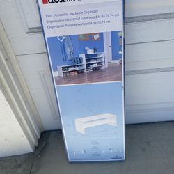 Closet Organizer, Two Shelves