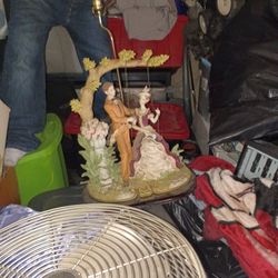 2 Matching Antique Lamps