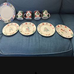 Christmas Ceramic Plates