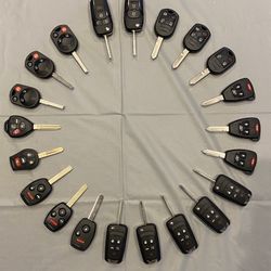 Keys, Fobs & Remotes 