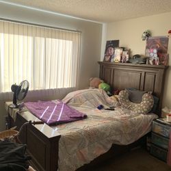 Wood Bed Frame Queen