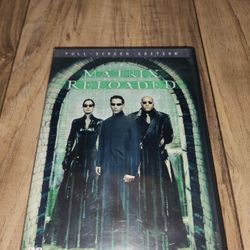 The Matrix Reloaded Movie (Full Screen Edition) DVD.
