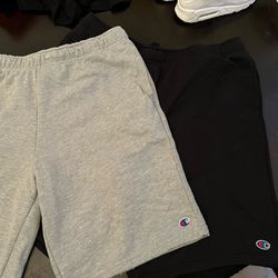 2 Pairs Men’s Champion Shorts Size XL