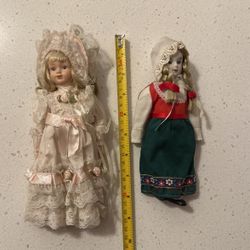 Antique Porcelain Dolls