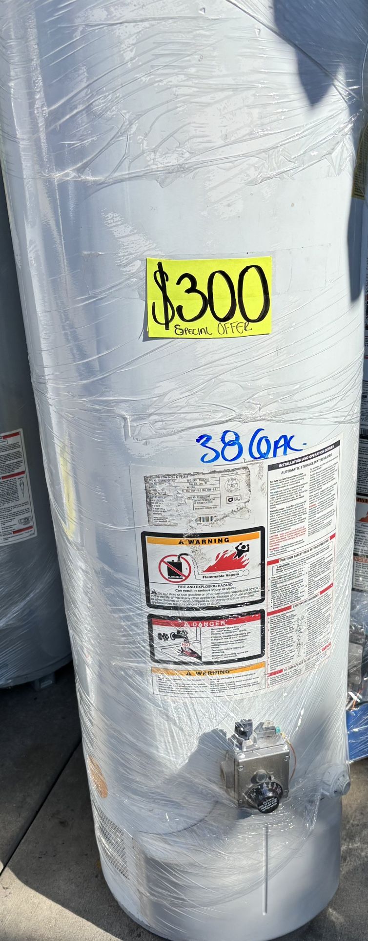Water Heater 38Gal♨️