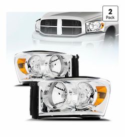 Headlight for 06-08 DODGE RAM 1500 06-09 DODGE RAM 2500, 3500
