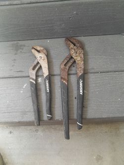 Tools Husky Pliers 2 pcs by $10.00 pick up only