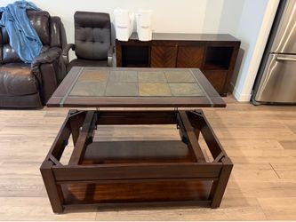 Slate  inlay coffee table from Darvin