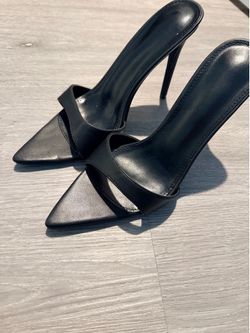 Black heels