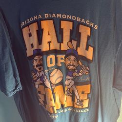 Teal Dbacks Hall Of Fame T-Shirt