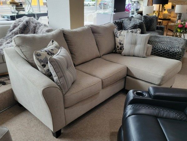 Reversible Sofa Chaise Light Grey (Sectional)