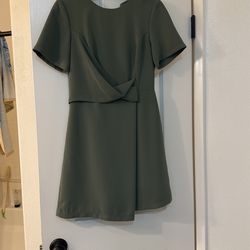 Topshop green dress