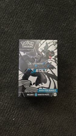 Pokemon TCG Black Bolt booster bundle