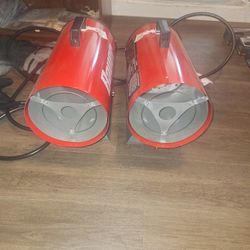 Bauer Propane Forced Fan Heater(tanks Not Included)