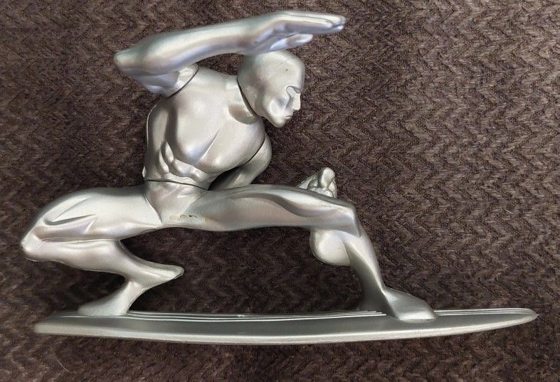 2007 Burger King Fantastic 4 Silver Surfer Action Figure - Marvel - Fantastic Four - Rare Toy - MCU