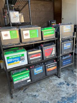 Car batteries