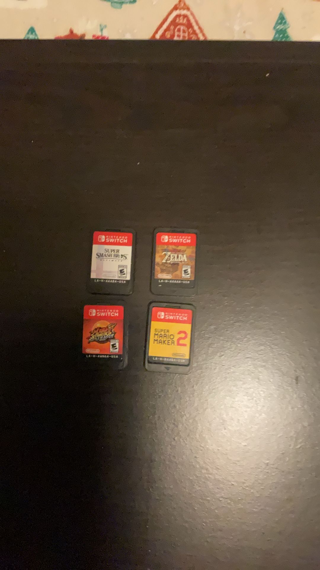 4 Nintendo Switch Video Games