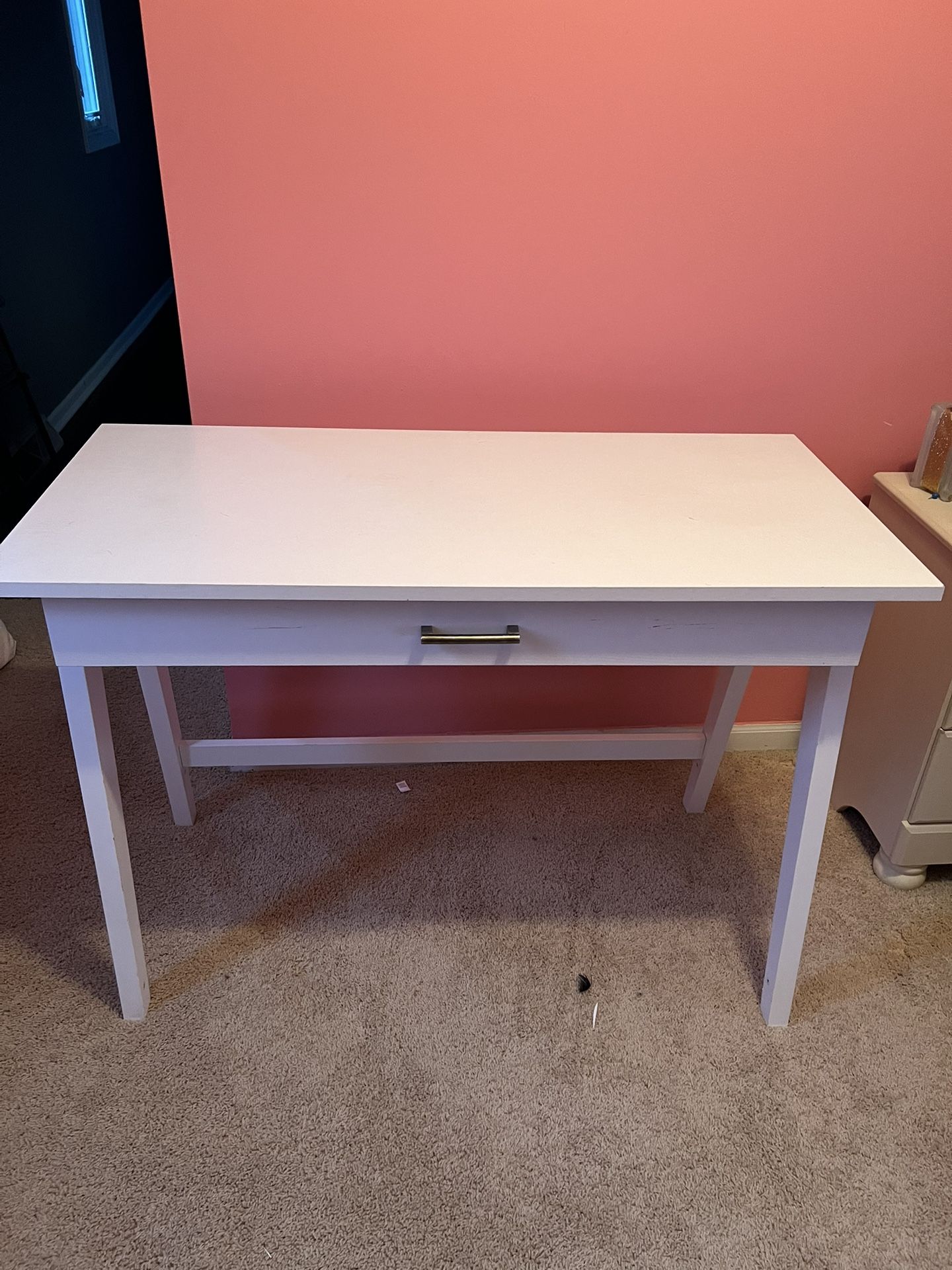 White Writing Desk