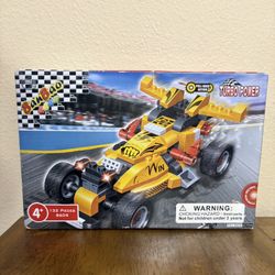 Ban Bao Turbo Power Building Set For A Race Car 132 Pieces 