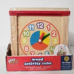 Wood Play Activity NEW Cube For SALE 