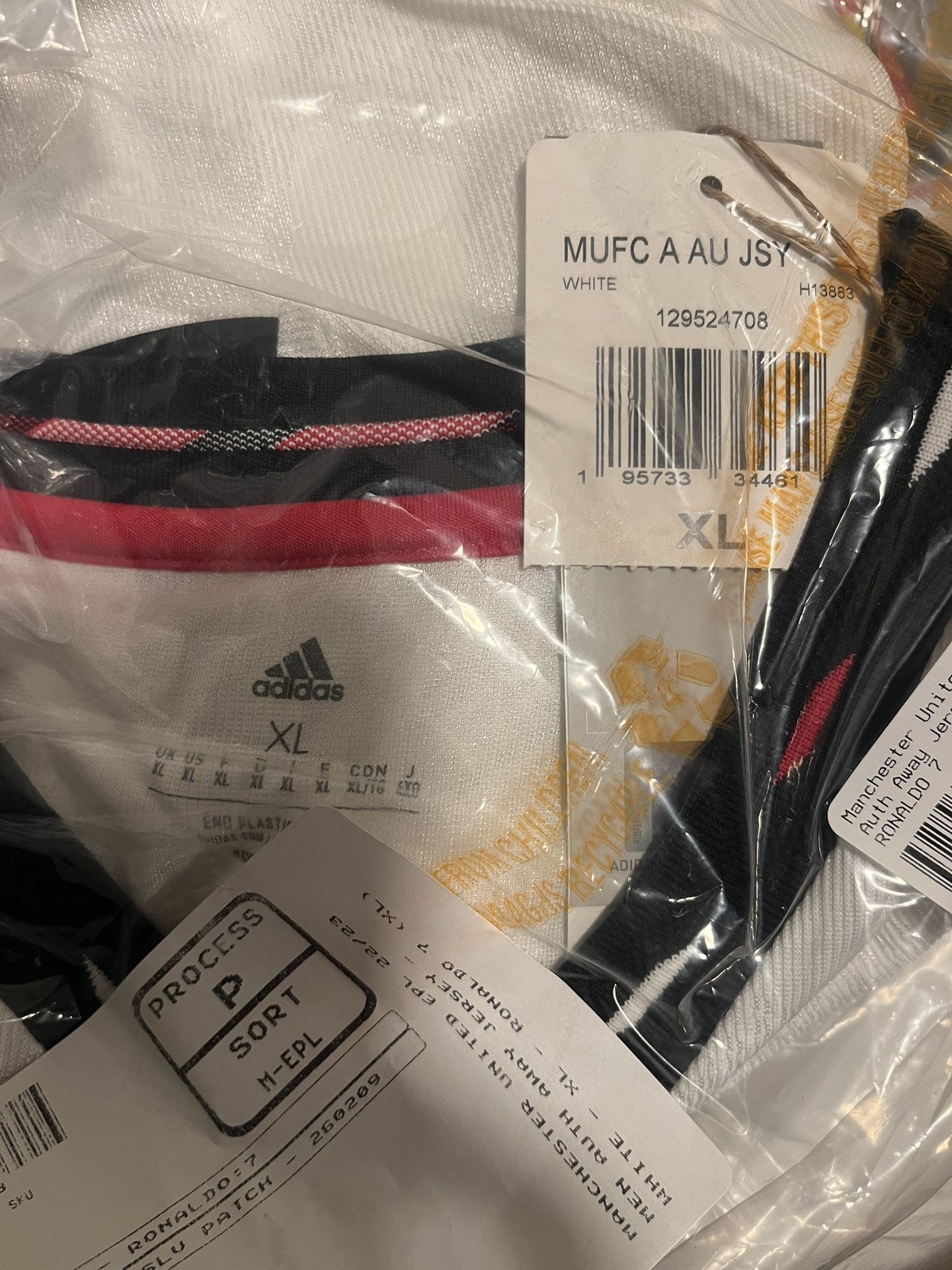 2022/23 Manchester United Authentic Away Soccer Jersey White Cristiano Ronaldo 7