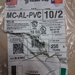 METAL CLAD CABLE <>250 FEETS. //2 ROLLS /// = 500FEETS