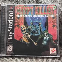 Crypt Killer for the Sony PlayStation 1 console.