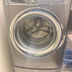 Black stainless Electrolux Wash Machine