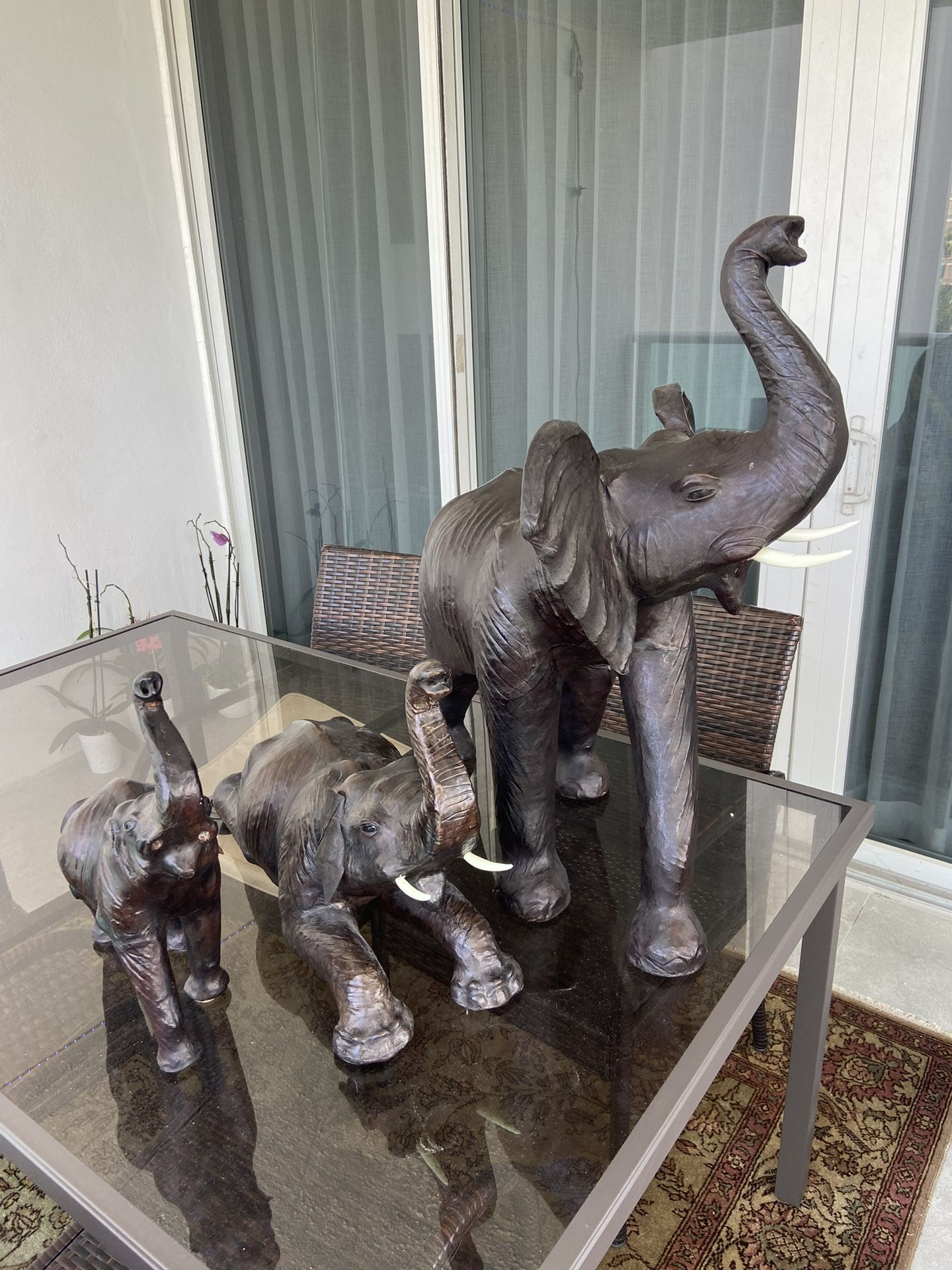 3 Leather Elephant New