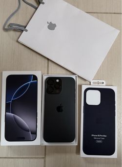 Apple iPhone 16 Pro Max 256GB Black titanium
