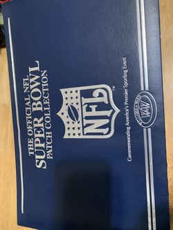 Super Bowl Patch Collection