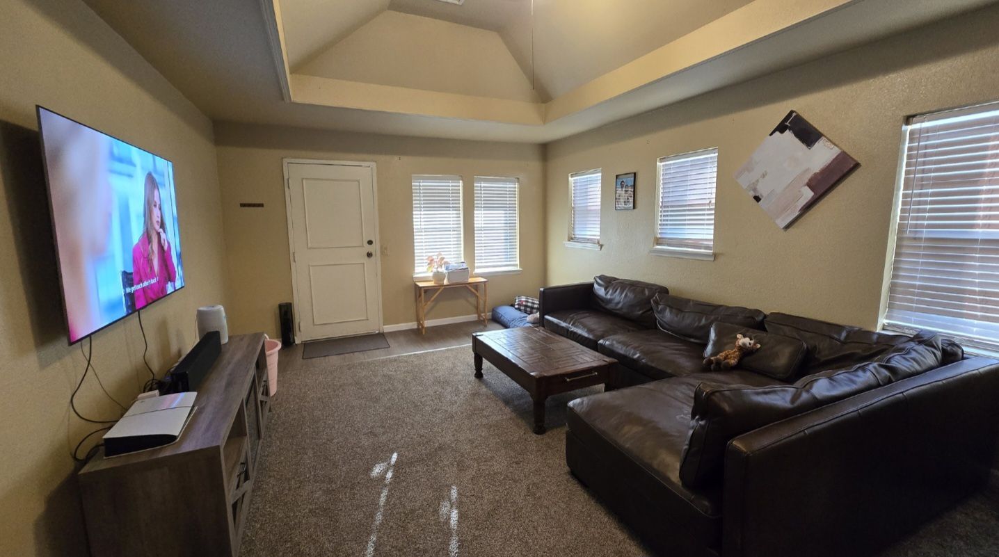 L Shaped Leather Couch