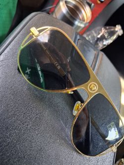 Versace aviator sunglasses