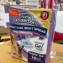 Dog Pads Home Protection Odor-Eliminating, 21 in x 21 in 14 pieces, New