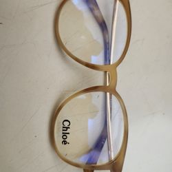 Chloe Light Havana Sunglasses Yellow/Gold Brand New