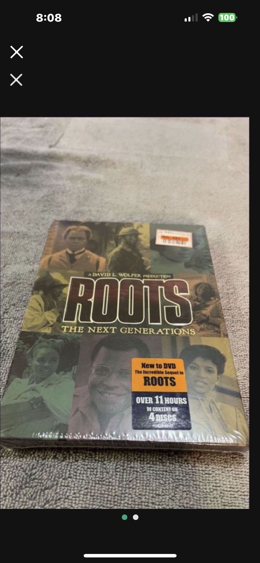CA. ROOTS DVDs. THE NEXT GENERATION. 4 CDs