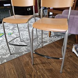 27 Inch Counter Island Bar Stool Set