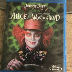Blu-ray Only Alice In wonderland 