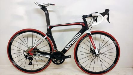 New Stradalli Carbon Fiber Road Disc Brake Bike Bicycle 