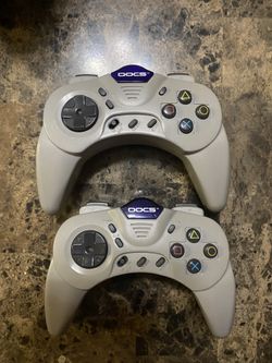 Doc’s 2x Wireless Controllers For PS1