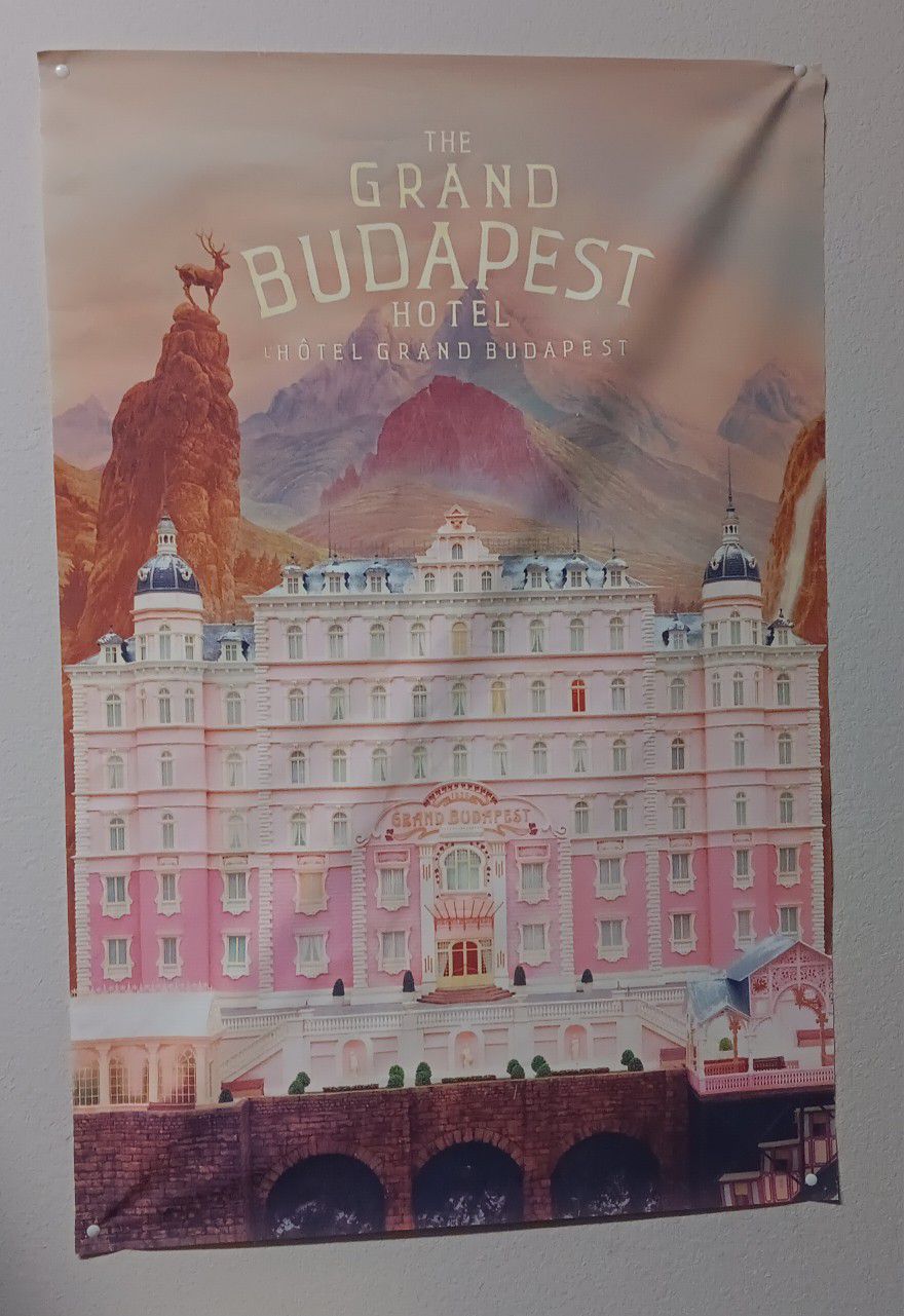The Grand Budapest Hotel Canvas Art Poster 
