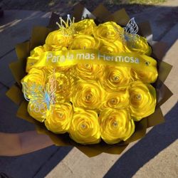 Ramo De Flores De Liston Muy Bonito Para Cualquier Ocasión Mandeme Mensaje Si Tiene Preguntas Aga Su Pedido Ahora 