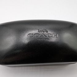 Coach Sunglasses Eyewear Clamshell Case with Cleaning Cloth 