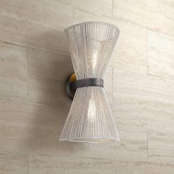 Hourglass Shaped Wall Sconce