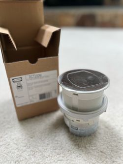 Bryant Electric 15A 125V Pop-Up Countertop Receptacle - Polished Nickel