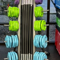 TKO Body Pump Set with Weights & Bars