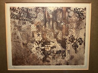 1973 Michael Mazur Etching