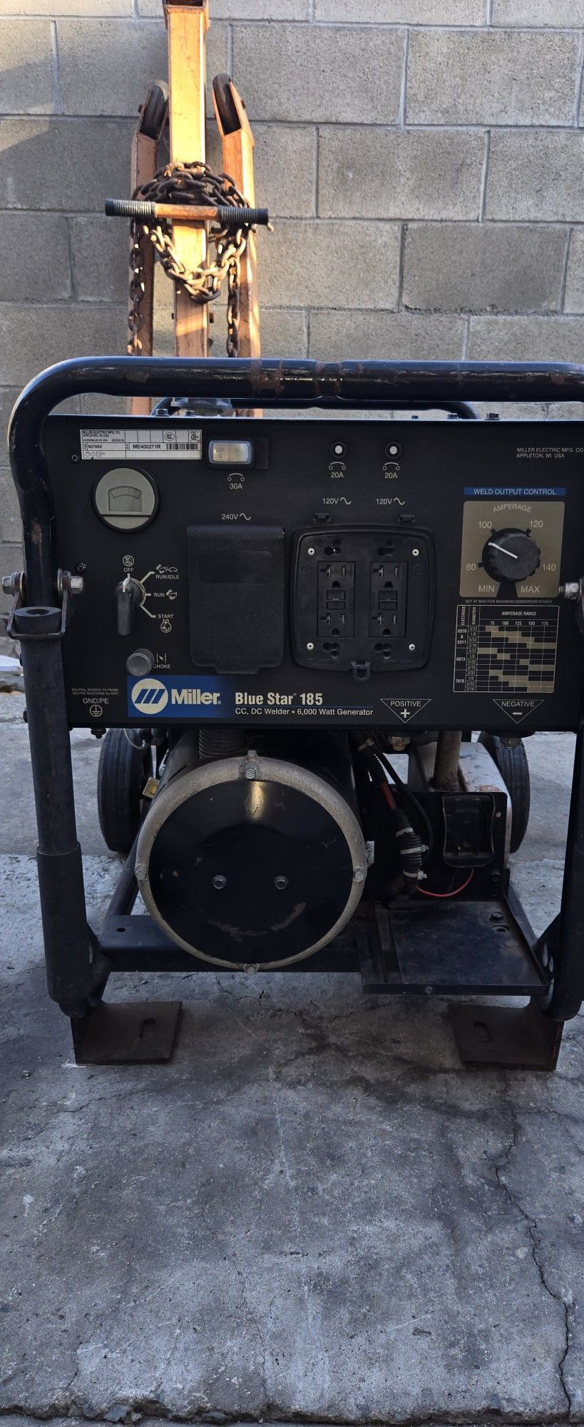 Miller Blue Star 185