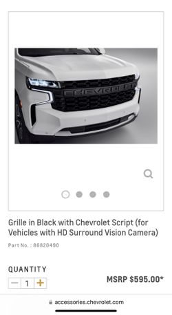 Chevy Grill- Script