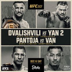 UFC 323: Dvalishvili Vs Yan
